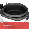 Black + Decker - Non-Stick Rice Cooker and Steamer, 16 Cup Capacity, White - - Mounts For Less