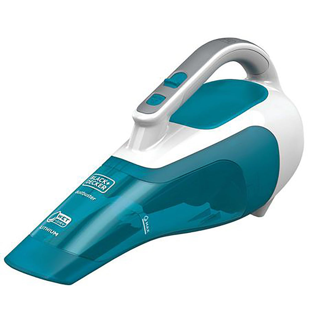 Black and Decker - DustBuster Handheld Vacuum Cleaner, Cordless with Lithium Battery, For Wet or Dry Messes, Blue - - Mounts For Less
