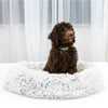Blu Sleep - Ceramo Cooling and Breathable Foam Pet Bed, Large Size, Gray Fur - - Mounts For Less