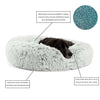 Blu Sleep - Ceramo Cooling and Breathable Foam Pet Bed, Medium Size, Gray Fur - - Mounts For Less