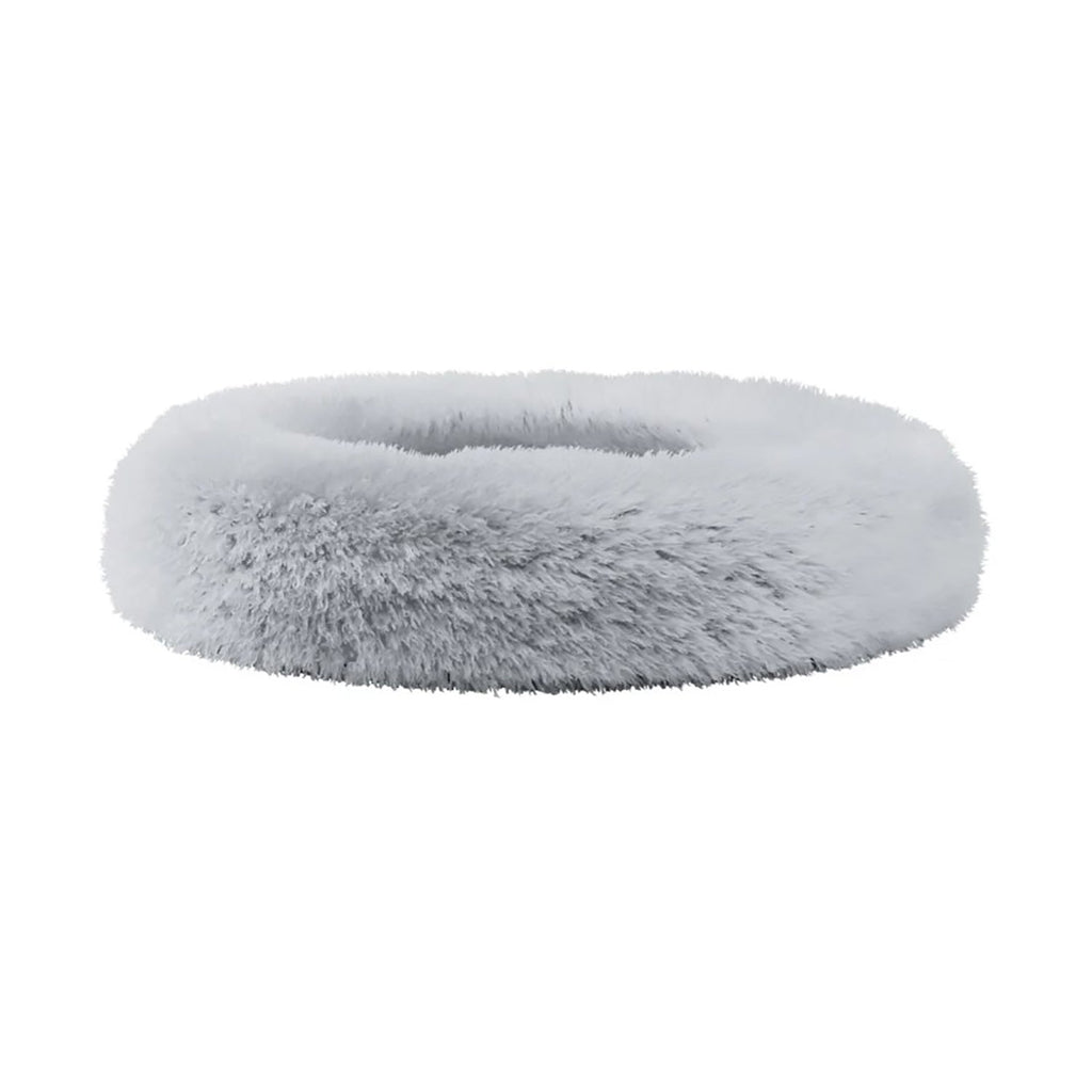 Blu Sleep - Ceramo Cooling and Breathable Foam Pet Bed, Medium Size, Gray Fur - - Mounts For Less