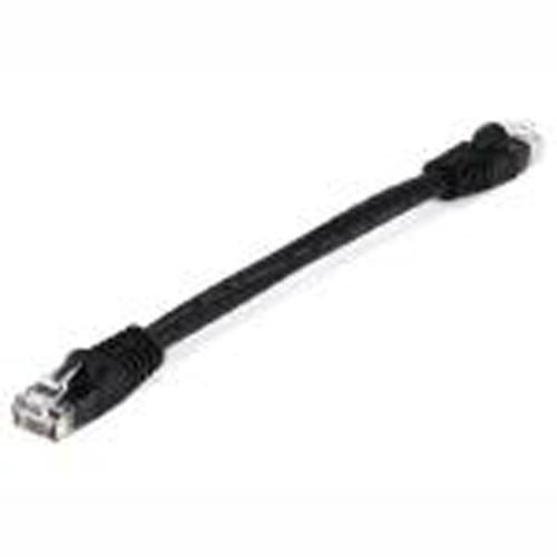 Cat6 Ethernet Network Cable 500 MHz RJ-45 0.5ft Black - - Mounts For Less
