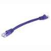 Cat6 Ethernet Network Cable 500 MHz RJ-45 0.5ft Purple - - Mounts For Less