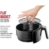 Chefman TurboFry 2L Compact Air Fryer with Adjustable Temperature Control, 30 Minutes Timer and Dishwasher Safe Basket Black - - Mounts For Less
