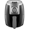 Chefman TurboFry 2L Compact Air Fryer with Adjustable Temperature Control, 30 Minutes Timer and Dishwasher Safe Basket Black - - Mounts For Less