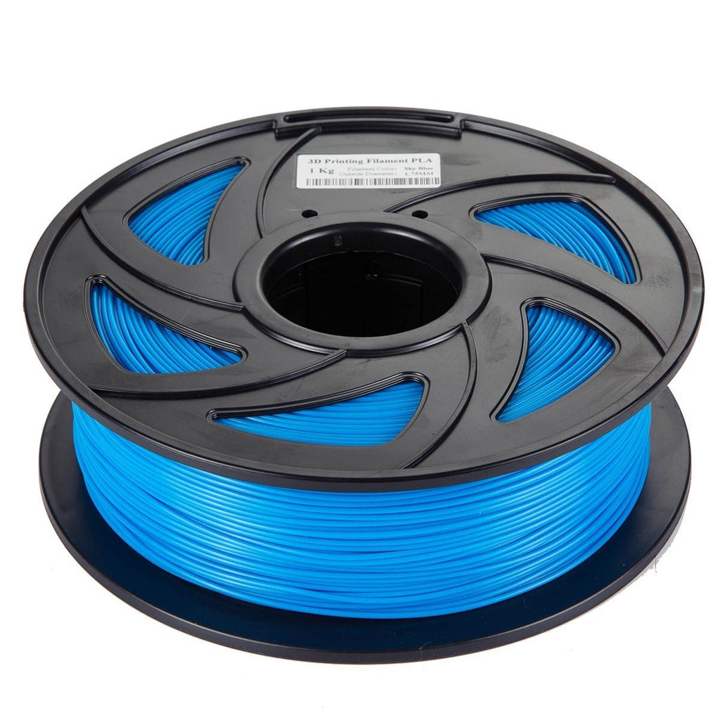 CloneBox 03430 1.75mm PLA 3D Printer Filament 1kg Sky Blue - - Mounts For Less