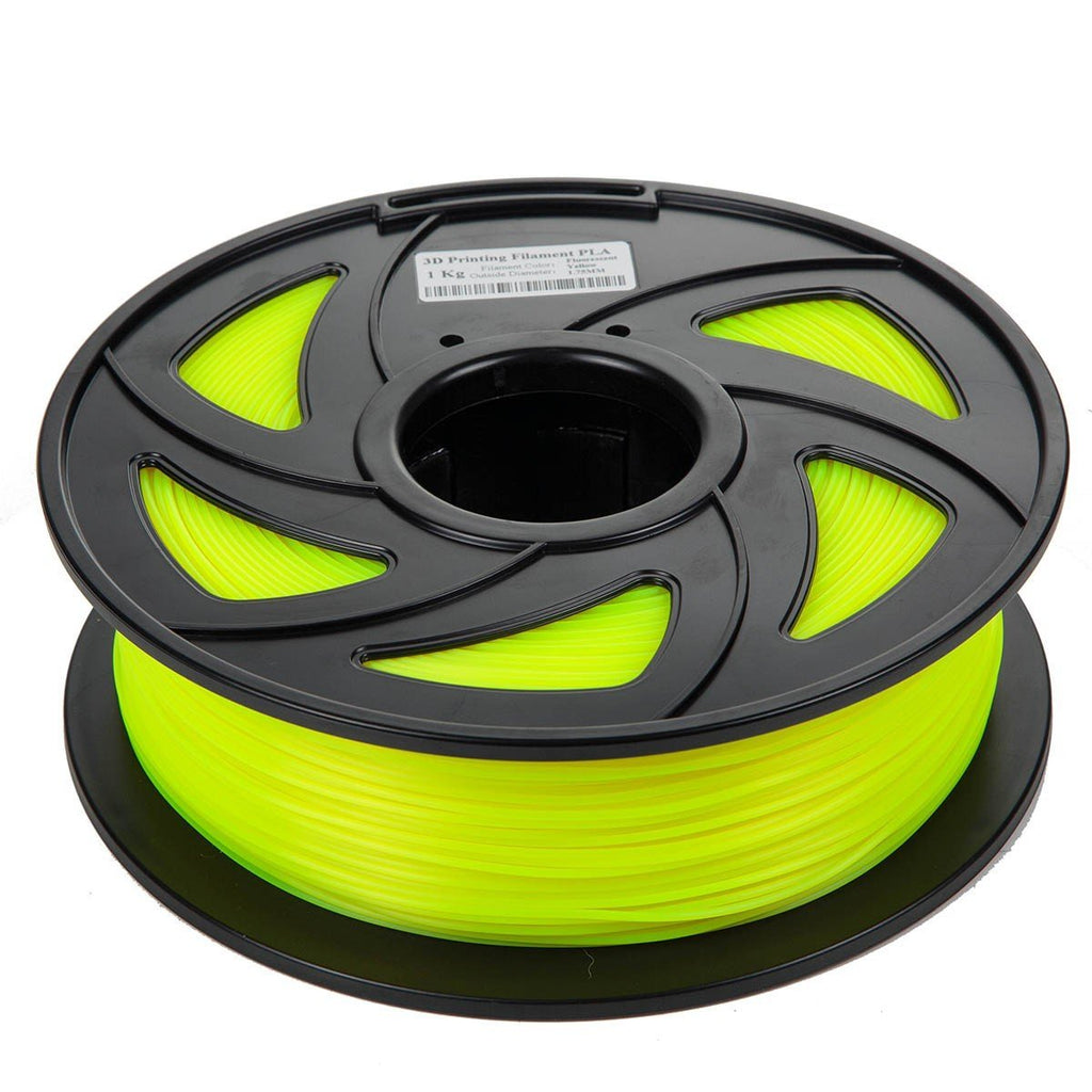 CloneBox 03446 1.75mm PLA 3D Printer Filament 1kg Fluo Yellow - - Mounts For Less