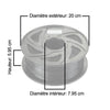 CloneBox 03448 1.75mm PLA 3D Printer Filament 1kg Transparent Yellow - - Mounts For Less