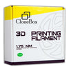 CloneBox 03449 1.75mm PLA 3D Printer Filament 1kg Transparent Green - - Mounts For Less