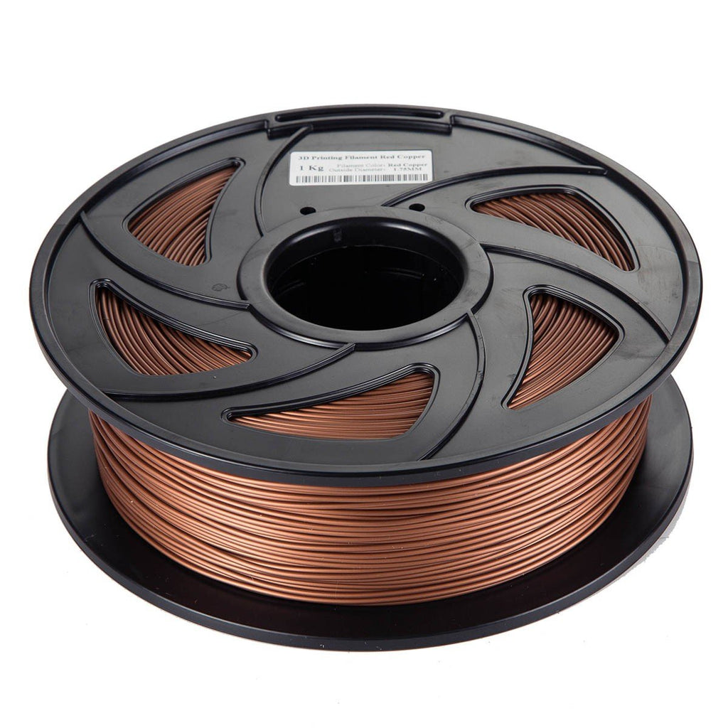 CloneBox 03453 1.75mm PLA 3D Printer Filament 1kg Red Copper - - Mounts For Less