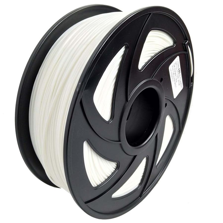 CloneBox - ABS 3D Printer Filament 1.75mm Prev. +/- 0.05mm 1kg, White - - Mounts For Less