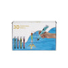 CloneBox - Blue 3D Drawing Pen and 30 Meters of Filaments (Random Color) - - Mounts For Less