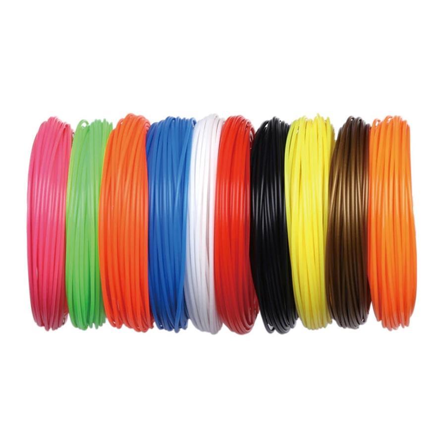 CloneBox - Set of 10 Colors of PLA Filaments, Length of 3 Meters - - Mounts For Less
