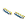 DB25F to DB25F Slimline Gender Changer/Adapter - - Mounts For Less