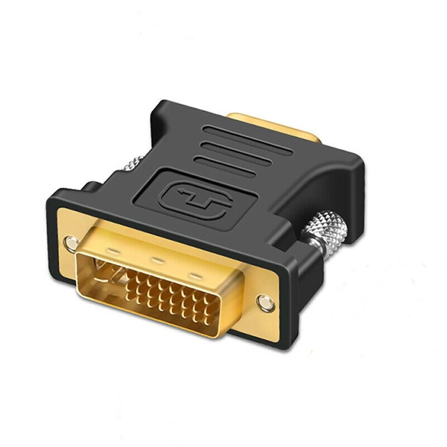 Dual Link DVI-I 24+5 DVI Male To VGA SVGA Female Adapter Converter - - Mounts For Less