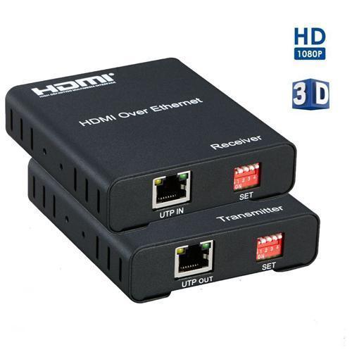 E120IR: HDMI Matrix Extender Over IP By CAT 5E/6 Cable With IR Control Full HD 1080P - - Mounts For Less