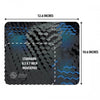 ENHANCE Infiltrate GX-MP4 Gaming Mat XL Black and Blue - - Mounts For Less