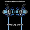 ENHANCE Scoria Vibration Gaming Earbuds Black - - Mounts For Less