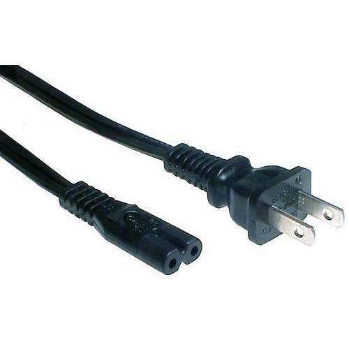 Electrical Power Cord, Figure 8, C7, 25 ft Black - - Mounts For Less