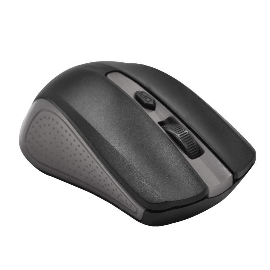 Elink CM500 - Wired Optical Wheel Mouse, 3 Buttons, 1200 dpi, Grey and Black - - Mounts For Less