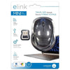 Elink CM517 - Travel Size Wireless Optical Mouse with Click Wheel and Nano Receiver, Gray - - Mounts For Less
