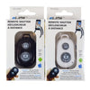Elink EK-4059W Bluetooth Remote Control for Camera Shutter for Android & Iphone White - - Mounts For Less