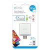 Elink EK114 - 3 Port USB Charger with Quick Charge 3.0, White - - Mounts For Less