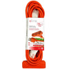 Elink - Outdoor 3 Outlet Extension Cord, 15 Feet Length, Orange - - Mounts For Less