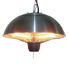 Ener-G+ HEA-21538S Infrared Suspended Electric Patio Heater 1500 Watt Outdoor Silver - - Mounts For Less