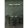 Ener-G+ HEA-23046-WM-RM Outdoor Wall-Mount Infrared Electric Heater 1500W/3000W Silver - - Mounts For Less