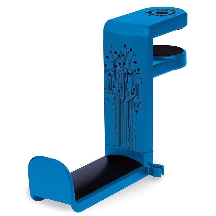 Enhance PC Gaming Headset Holder Hook Hanger Mount Blue - - Mounts For Less