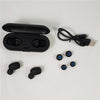 Escape Platinum BTM884 Mini Bluetooth Headphones With Charging Case Black - - Mounts For Less