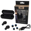 Escape Platinum BTM884 Mini Bluetooth Headphones With Charging Case Black - - Mounts For Less