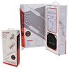 Escape Platinum EHP885 Hands-free Metal Earphones with Microphone White - - Mounts For Less