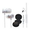 Escape Platinum EHP885 Hands-free Metal Earphones with Microphone White - - Mounts For Less