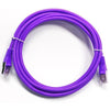 Ethernet cable network Cat6 550MHz RJ-45 shield 0.5 ft Purple - - Mounts For Less