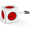 Extension Powercube Extended 5 Outlets 1.5M 4.9ft - Red - - Mounts For Less