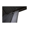 F. Corriveau International - Curtain for Gazebo 10' x 14' , Water resistant, Black - - Mounts For Less