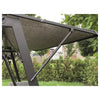 F. Corriveau International - Deluxe 3-Place Swing with Bal-Hammock Function, Steel Frame, Black - - Mounts For Less