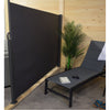 F. Corriveau International - Outdoor Retractable Side Awning, 55" x 118", Aluminum Frame - - Mounts For Less