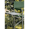 F. Corriveau International - Set of 2 Folding Chairs with Storage Pouch and Tray, Green - - Mounts For Less