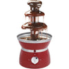 Frigidaire - 3 Tier Chocolate Fountain, Retro Style, Red - - Mounts For Less