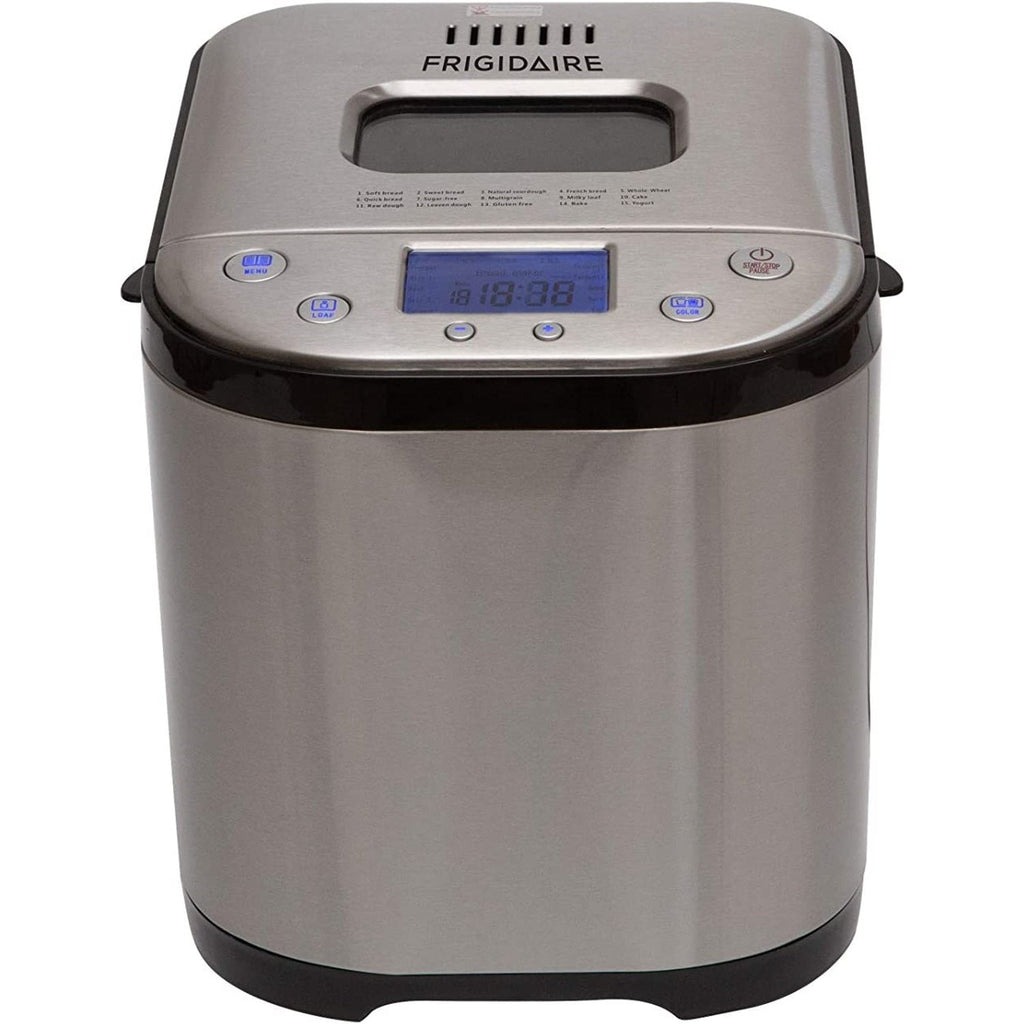Frigidaire - Bread Maker with 15 Settings, 900g Capacity, 710 Watts, Stainless Steel - - Mounts For Less