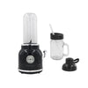Frigidaire - Retro Personal Blender with Accessories, 600mL Capacity, 300 Watts, Black - - Mounts For Less