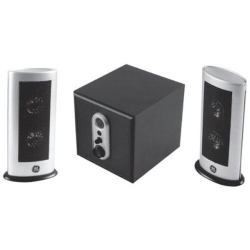 GE 2.1 Stereo Speakers With Subwoofer - - Mounts For Less