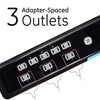GE 34117 8 Outlet + 2 USB Ports UltraPro Surge Protector 2160 joules - - Mounts For Less