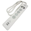 GE 4 Outlet + 2 USB Charging Ports Surge Protector - - Mounts For Less