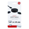 GE D-HDMI-33624 3 Way HDMI Switch Black - - Mounts For Less