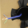 GlobalTone 02059 Bulk Ethernet Network Cable 23AWG Cat6 UTP CCA Blue 1000 Ft - - Mounts For Less