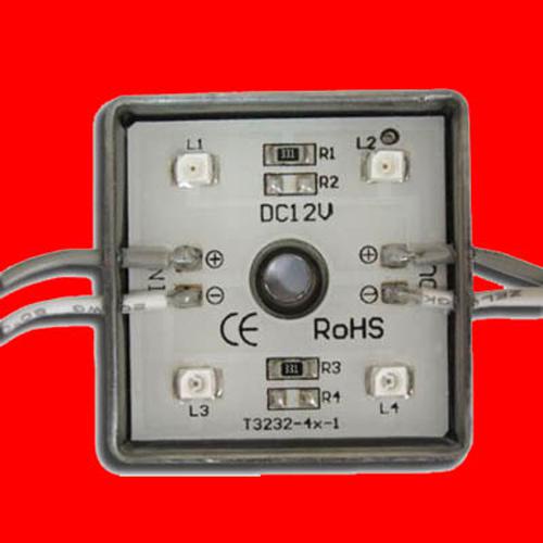 GlobalTone 4 LED lights module IP65 Red 0.12A 1.44W - - Mounts For Less